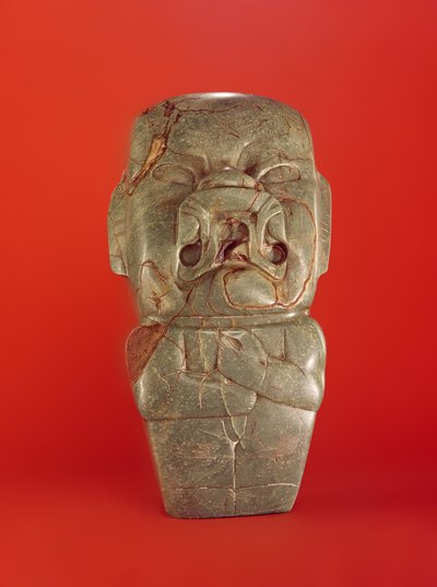 El hacha de Kunz, olmeca, posiblemente de Oaxaca, México de Pre Columbian